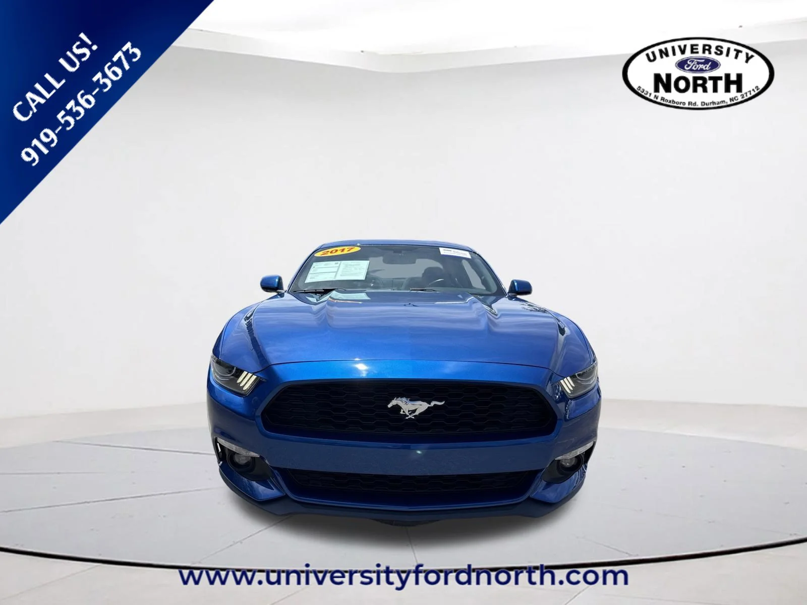 Used 2017 Lightning Blue Metallic Ford EcoBoost image 2