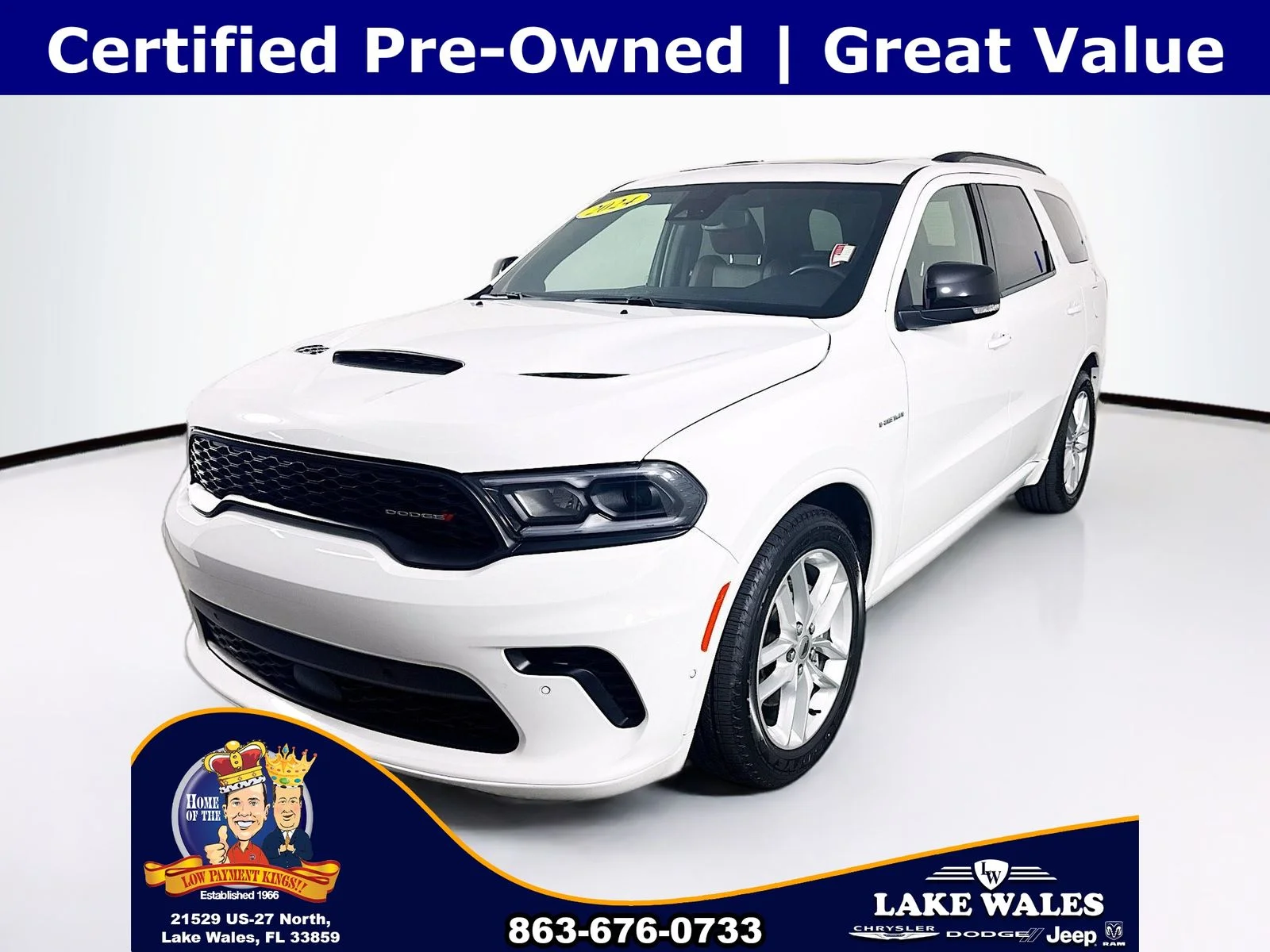 Certified Used 2024 White Dodge R/T Plus image 3