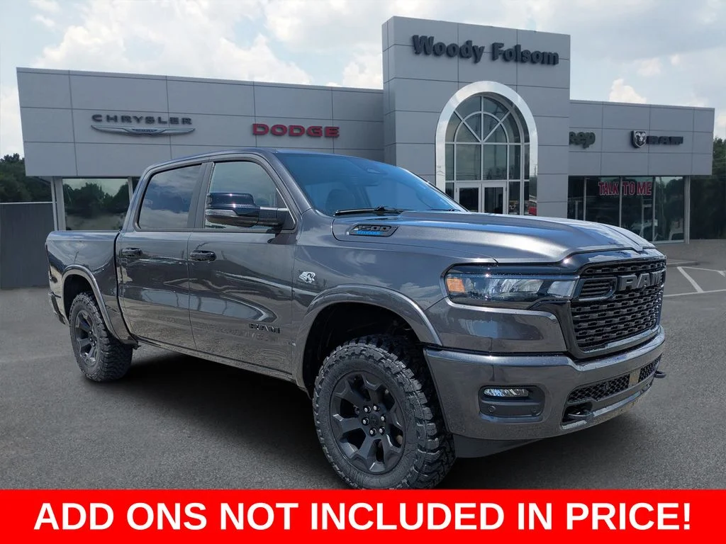 New 2026 Granite Crystal Metallic Clear-Coat Exterior Paint RAM Big Horn/Lone Star image 1