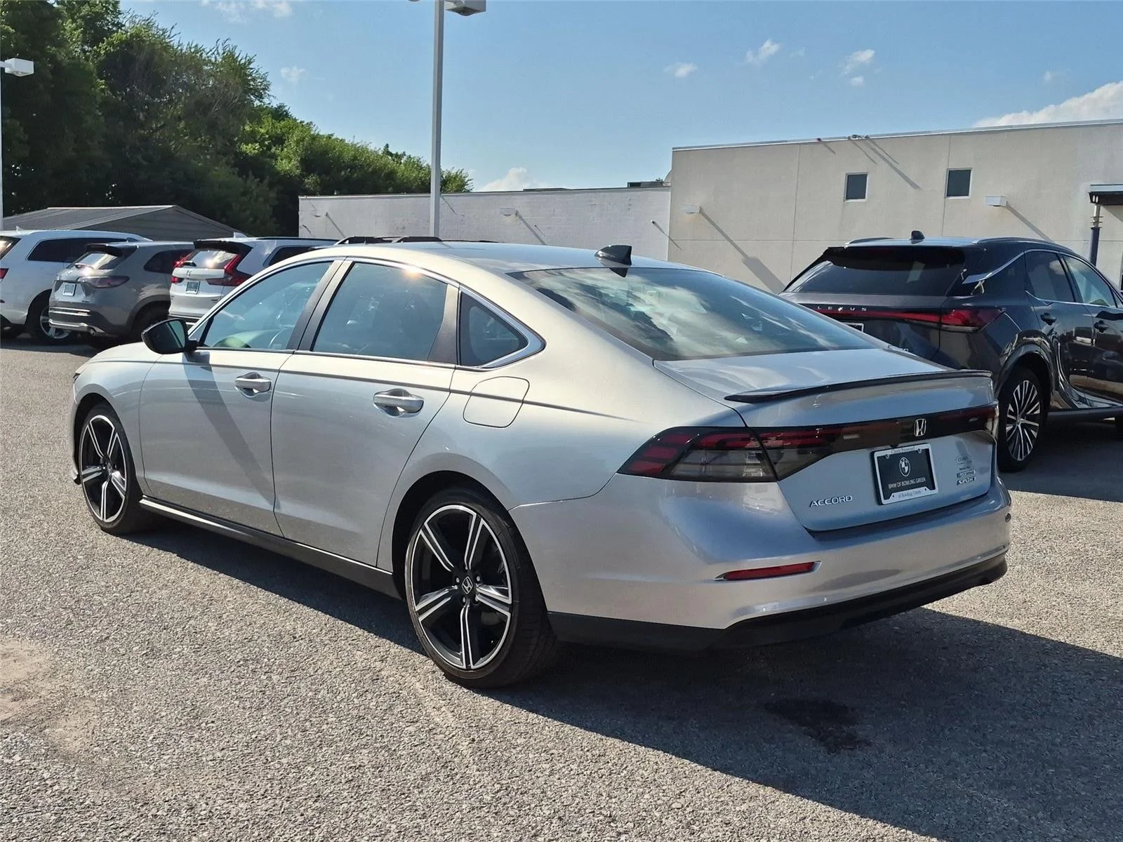 Used 2024 Solar Silver Metallic Honda Sport image 3