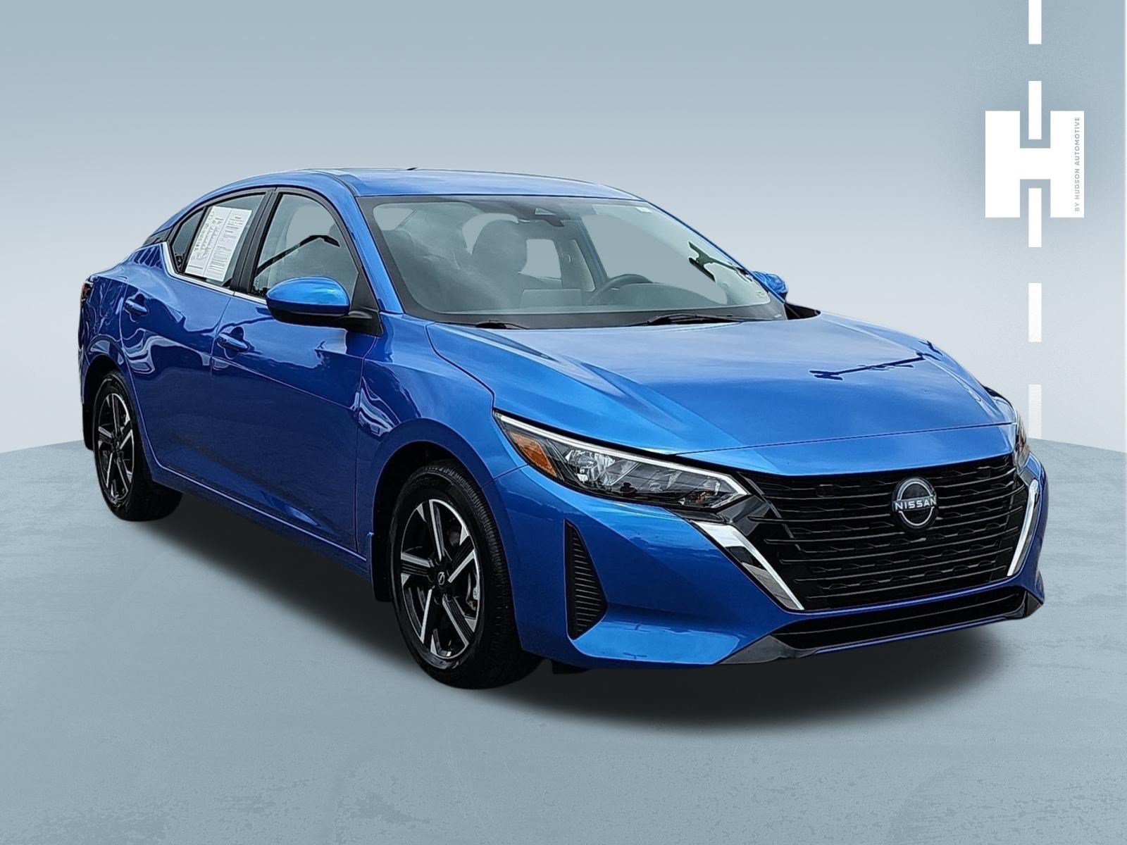 Used 2025 Electric Blue Metallic Nissan SV image 1