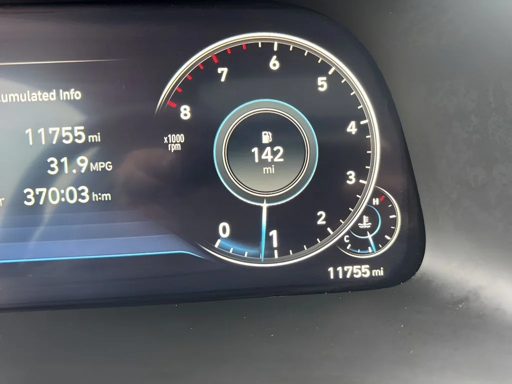 Used 2023 Blue Hyundai Limited image 26