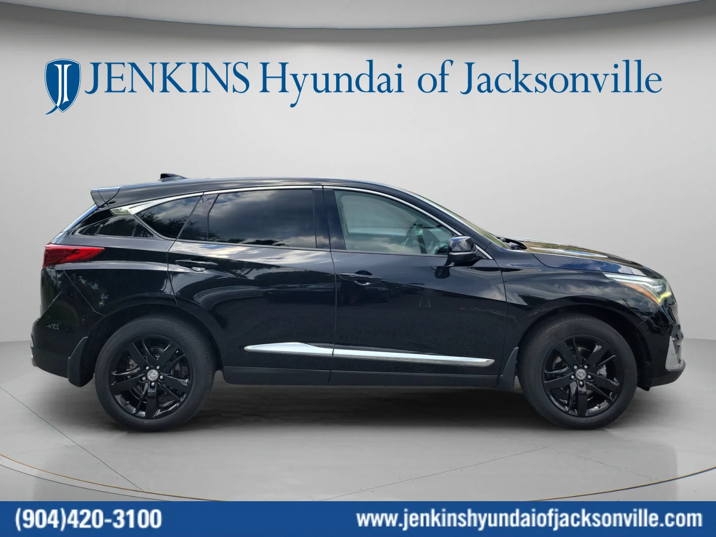 Used 2021 Black Pearl Acura w/Advance Package image 2
