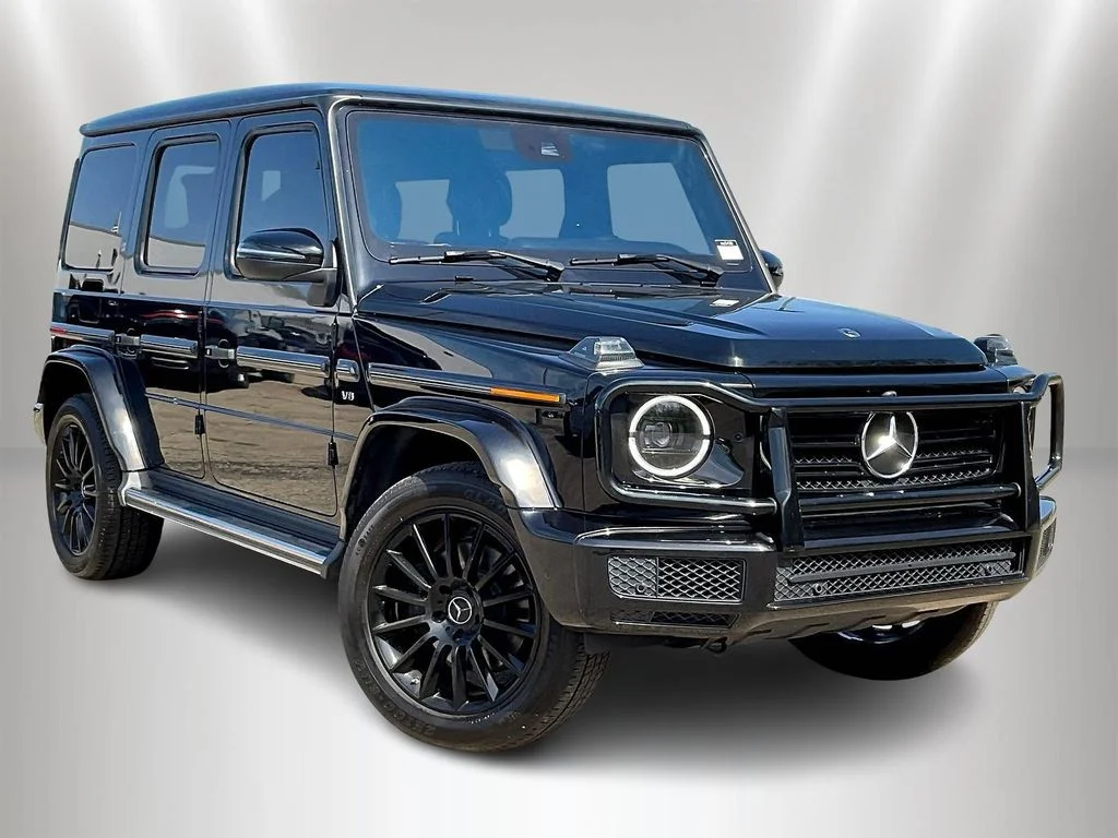 Used 2021 Obsidian Black Metallic Mercedes-Benz G 550 image 3