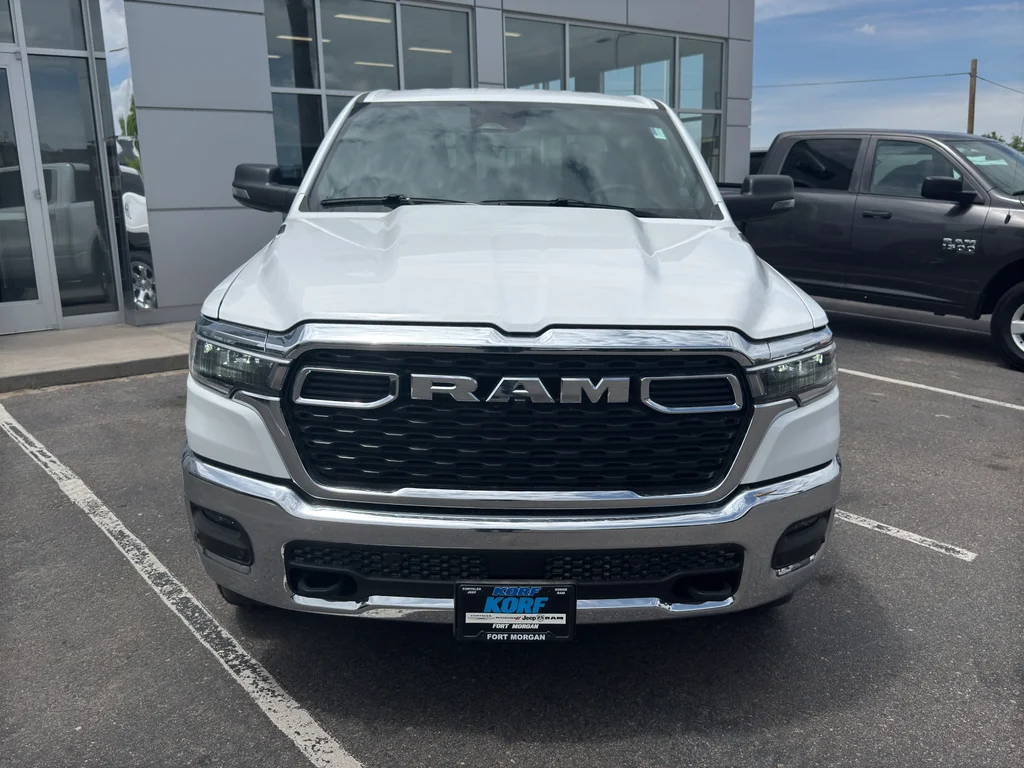 New 2026 Bright White Clear-Coat Exterior Paint RAM Big Horn image 8