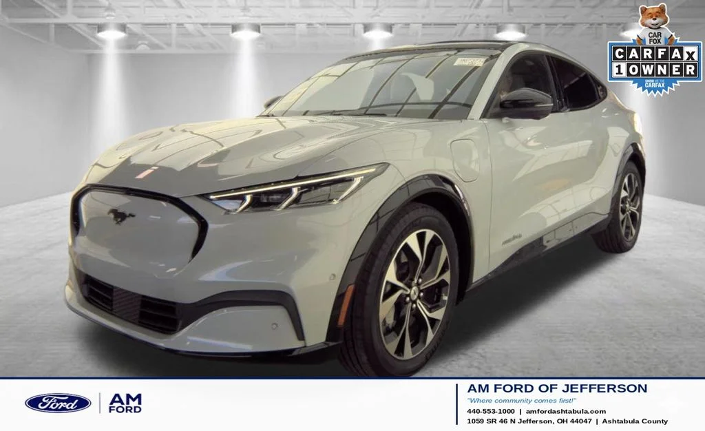 Used 2023 White Metallic Ford Premium image 1