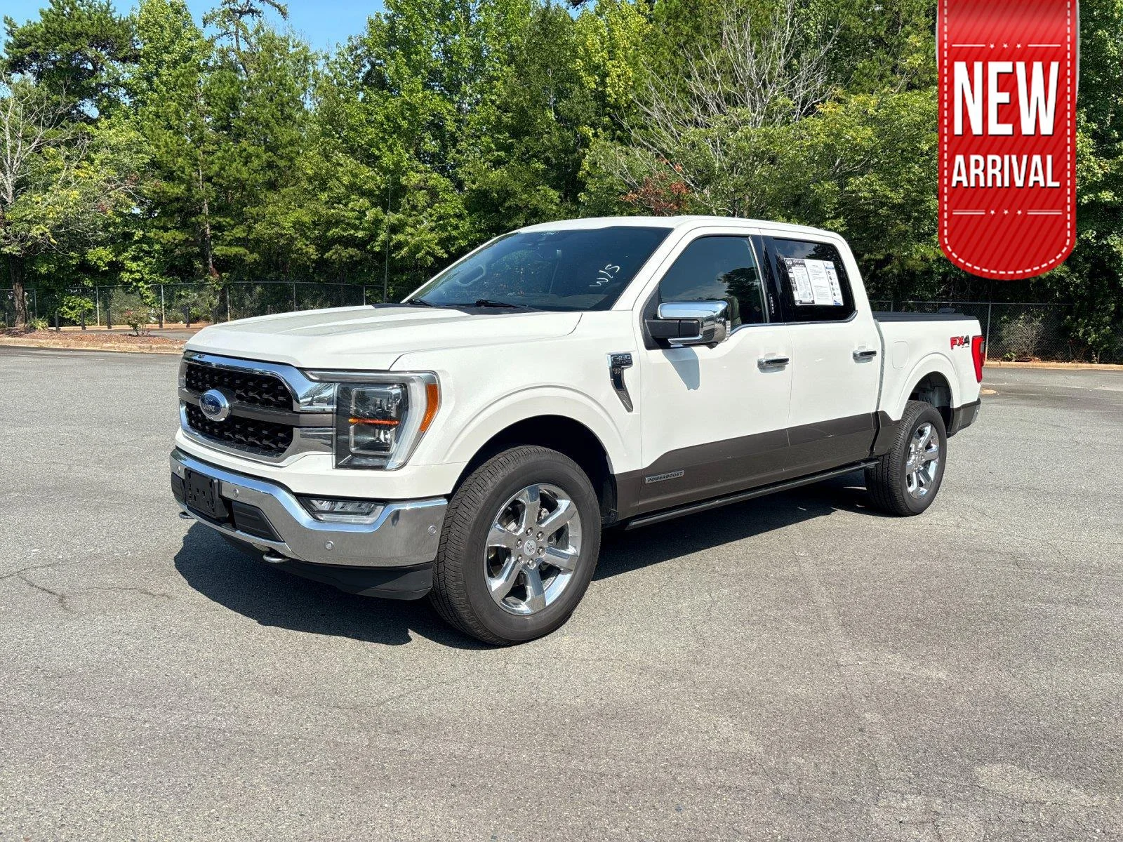 Used 2022 Star White Metallic Tri-Coat Ford King Ranch image 1