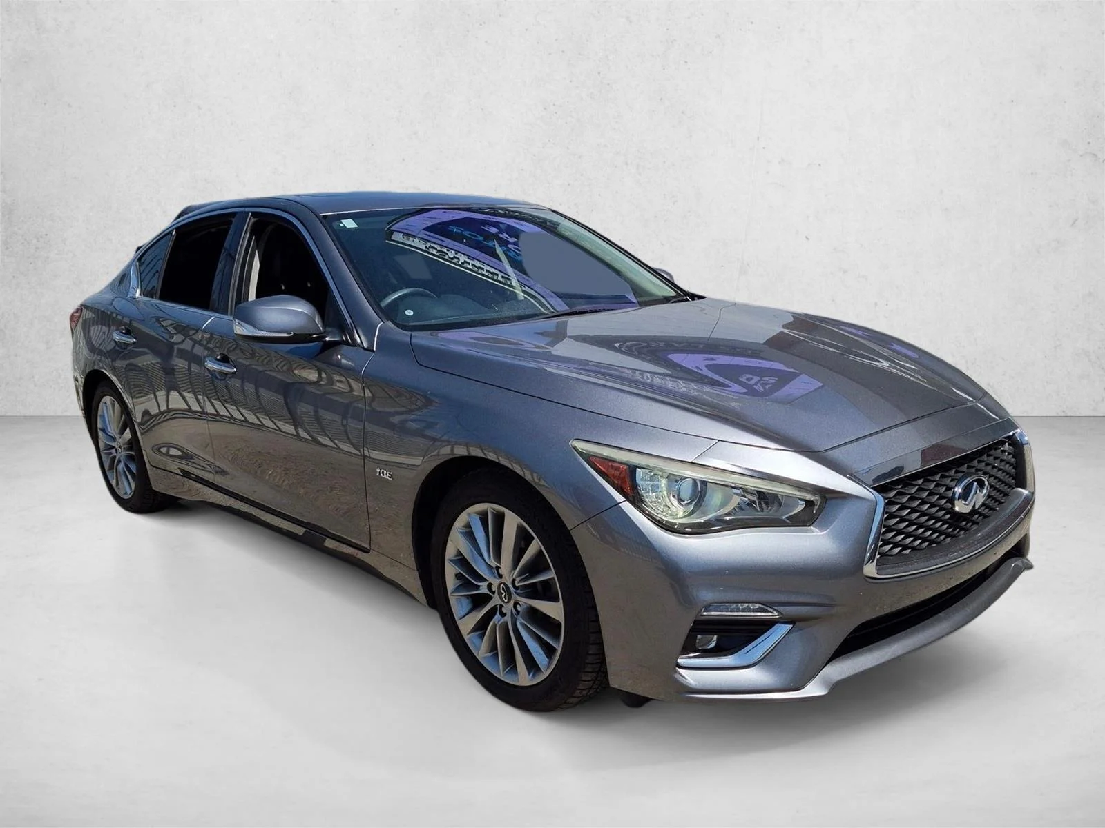 Used 2019 Graphite Shadow INFINITI 3.0t LUXE image 3