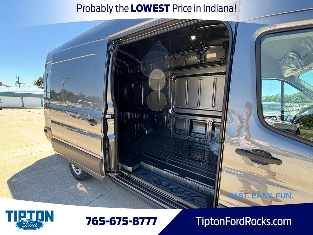 New 2026 Carbonized Gray Metallic Ford Cargo Van image 6