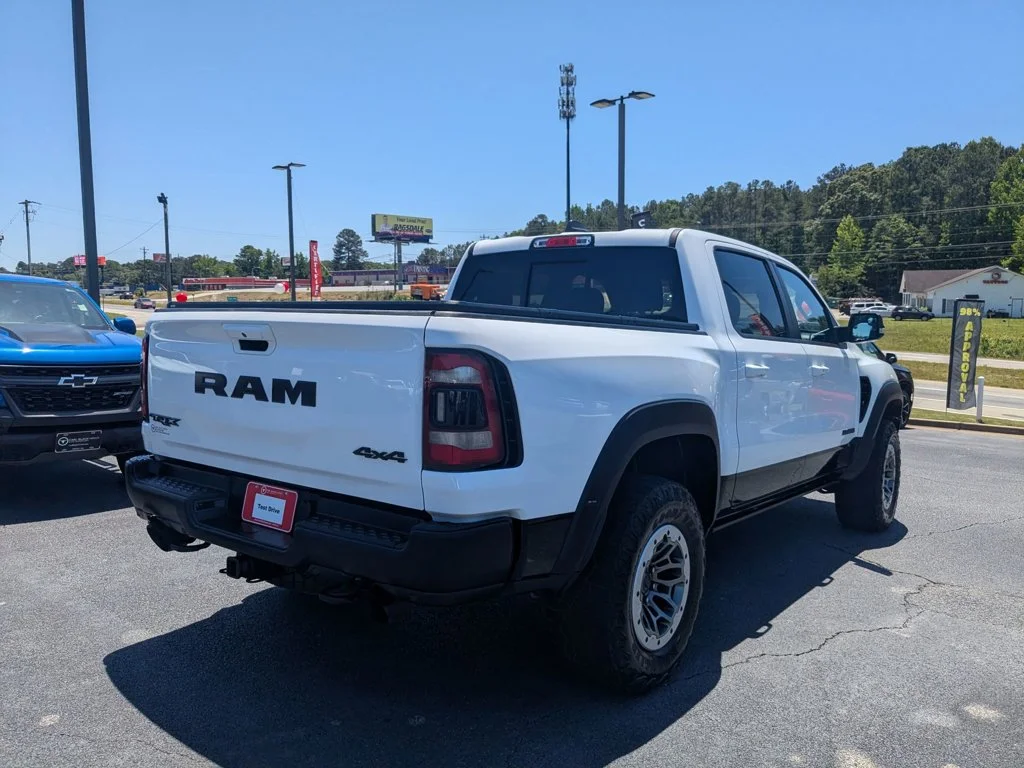 Used 2021 Bright White Clearcoat Ram TRX image 5