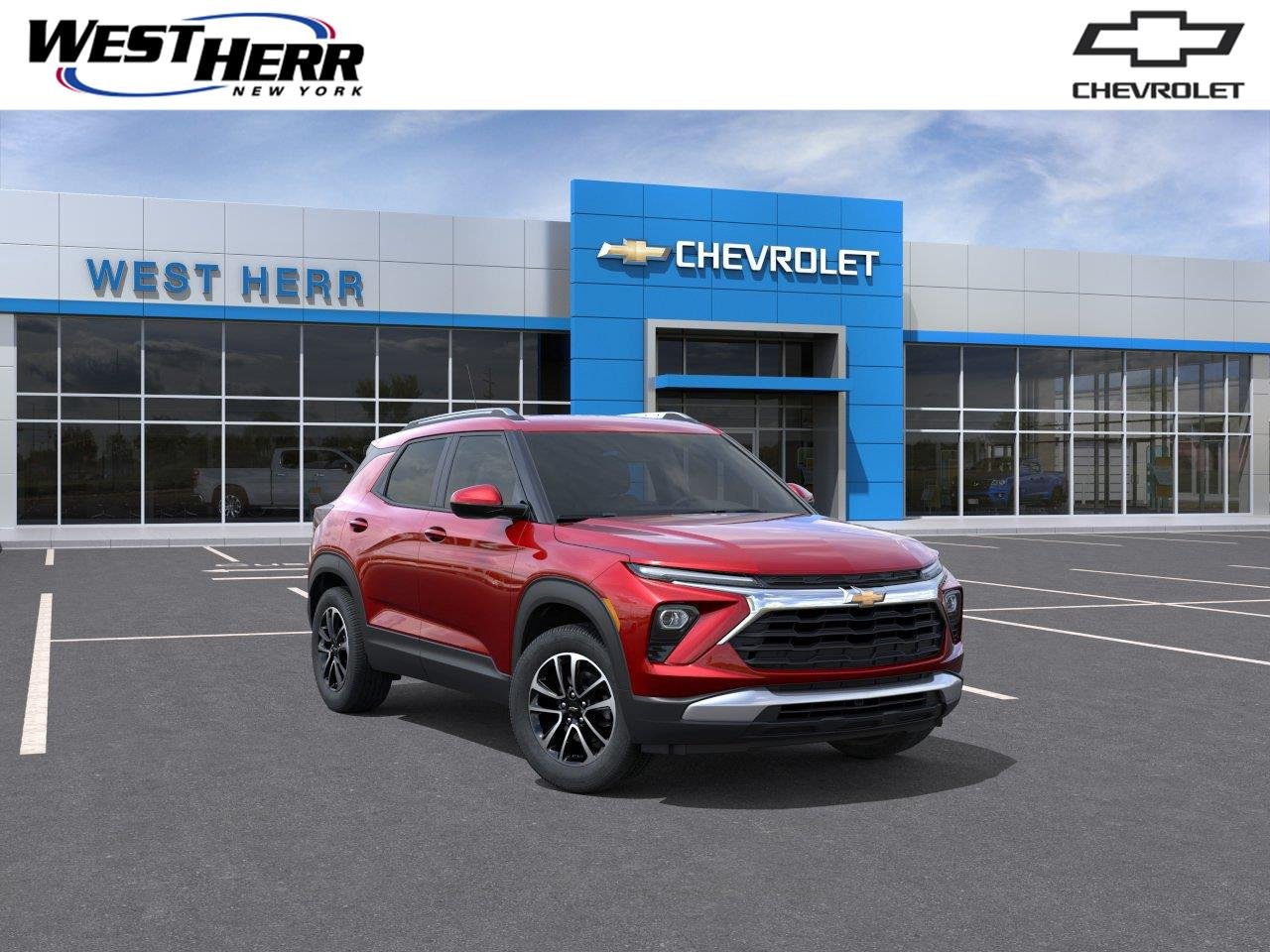 New 2026 Apex Red Chevrolet LT image 1