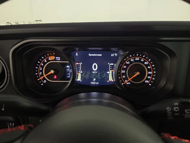 Used 2024 Hydro Blue Pearl Coat Jeep Rubicon X image 14