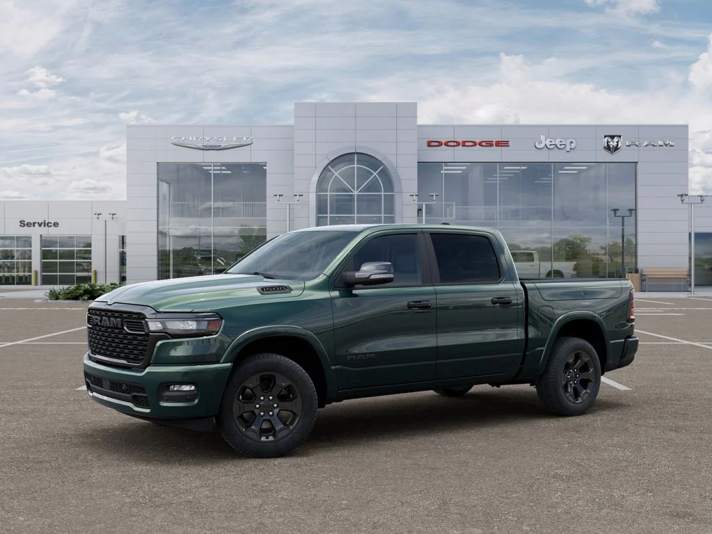 New 2026 Serrano-Green Metallic Exterior Paint RAM Big Horn/Lone Star image 2