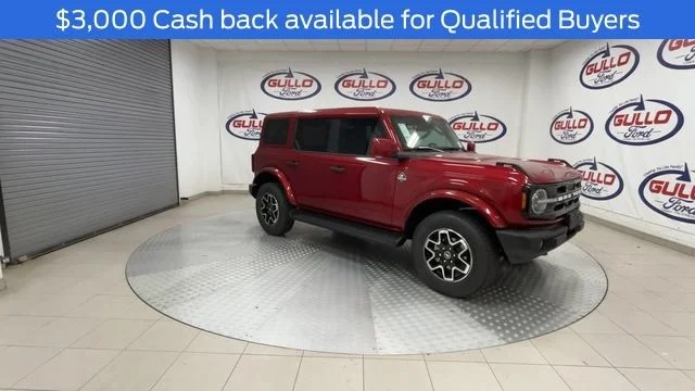 New 2026 Ruby Red Metallic Tinted Clearcoat Ford Outer Banks image 2
