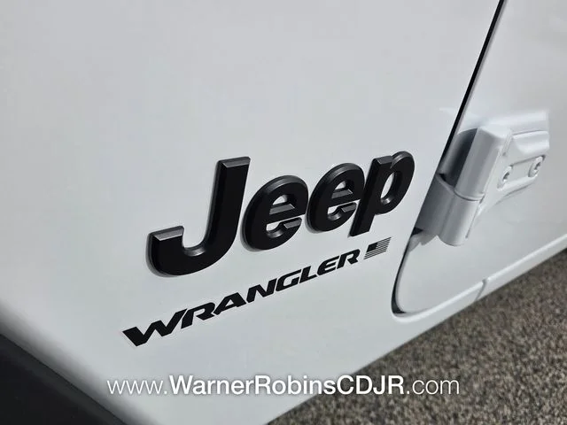 New 2026 Bright White Clear-Coat Exterior Paint Jeep Sport S image 17