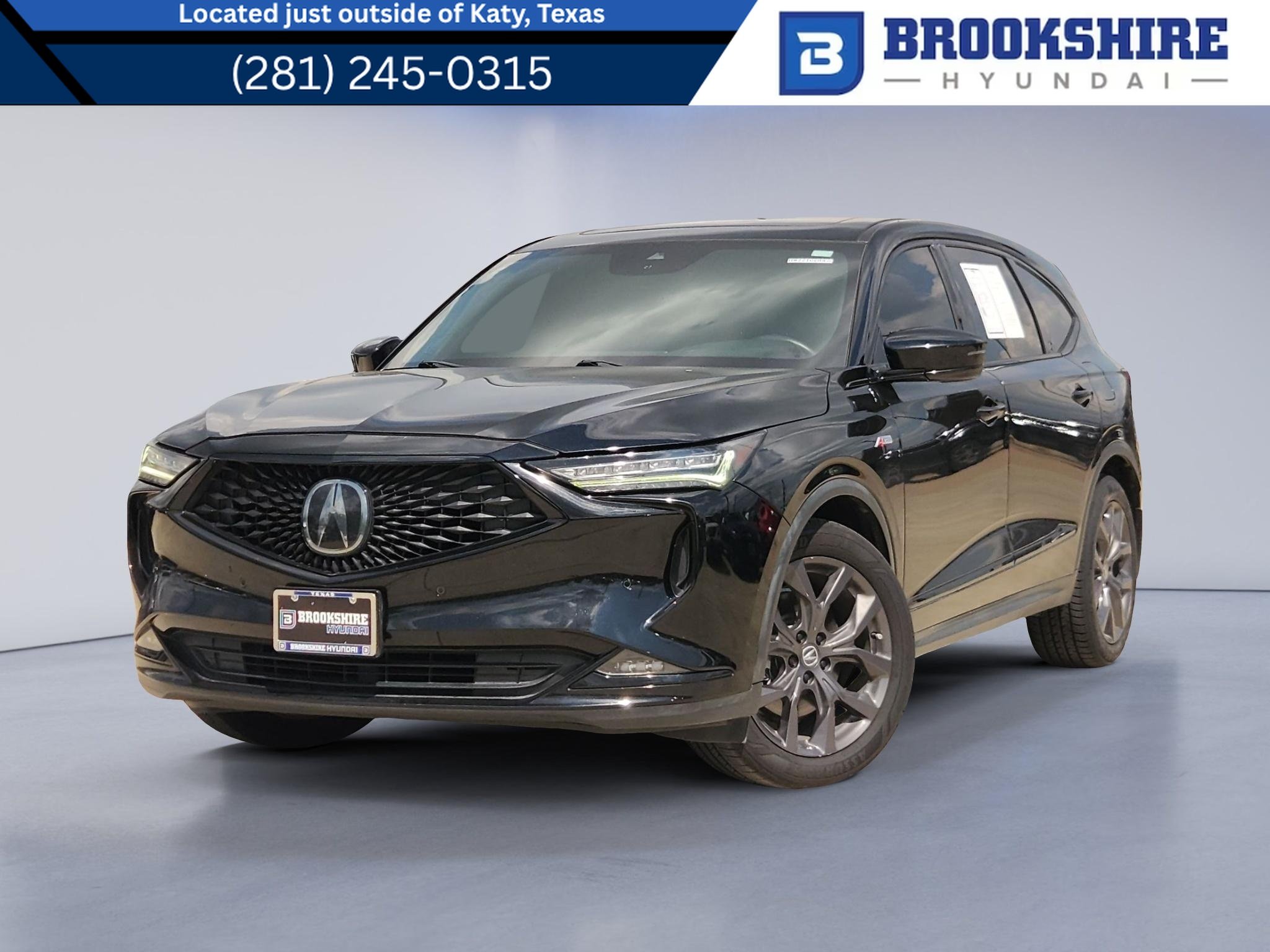 Used 2023 Majestic Black Pearl Acura w/A-Spec Package image 1