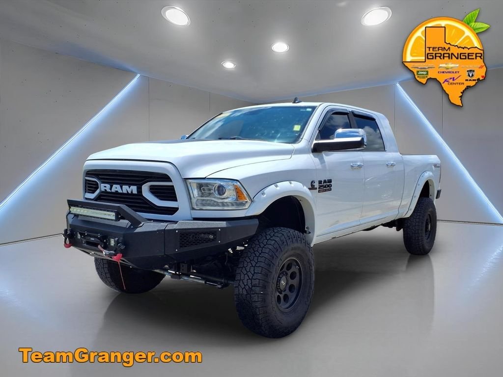 Used 2014 White Ram Laramie Longhorn image 3