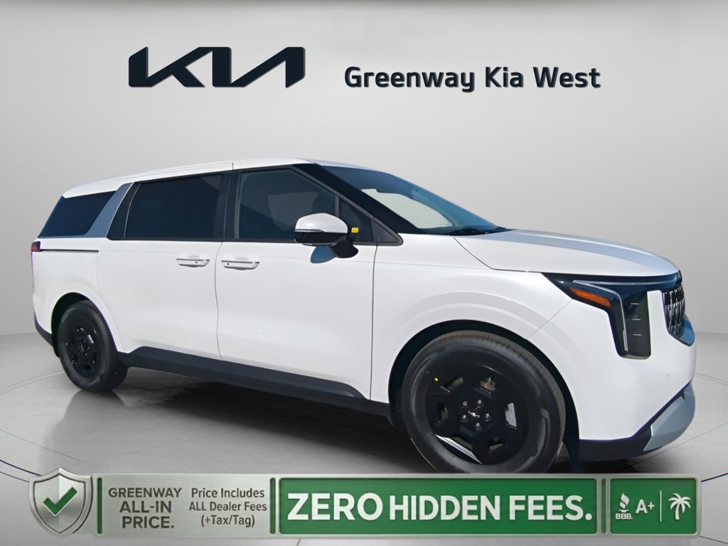 New 2026 Snow White Pearl Kia LX image 1