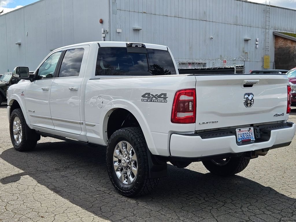 Certified Used 2022 Bright White Clearcoat Ram Limited image 5