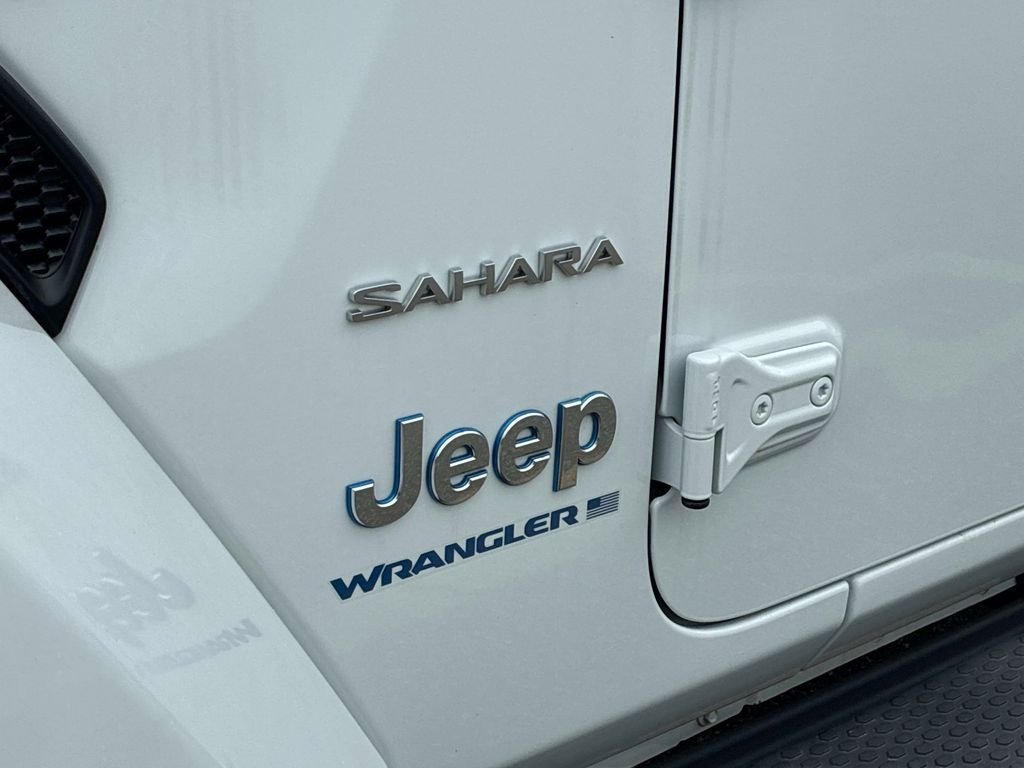 Used 2023 White Jeep Sahara 4xe image 16