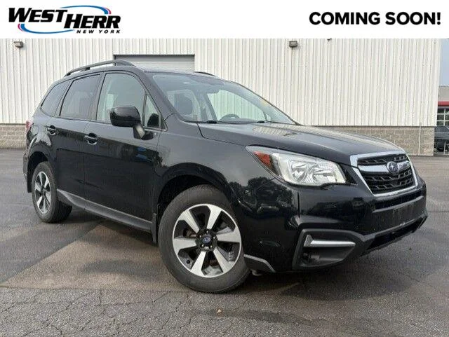 Used 2018 Crystal Black Silica Subaru Premium image 1