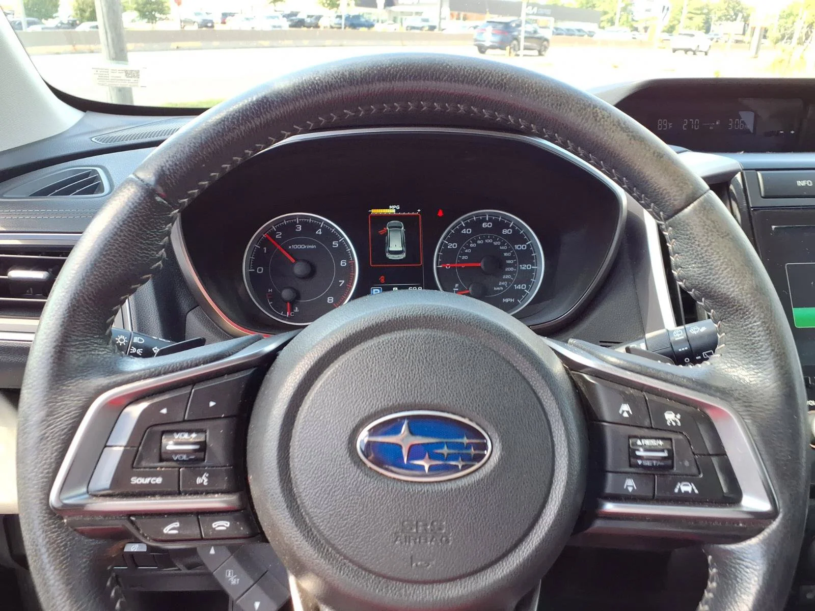 Used 2020 Crystal Black Silica Subaru Premium image 13