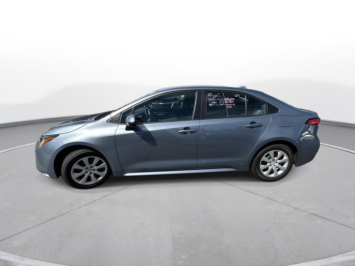 Used 2020 Celestite Gray Metallic Toyota LE image 9