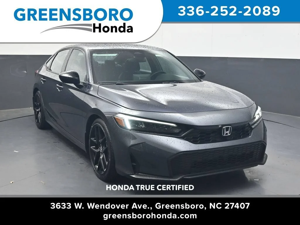 Certified Used 2025 Meteorite Gray Metallic Honda Sport image 53