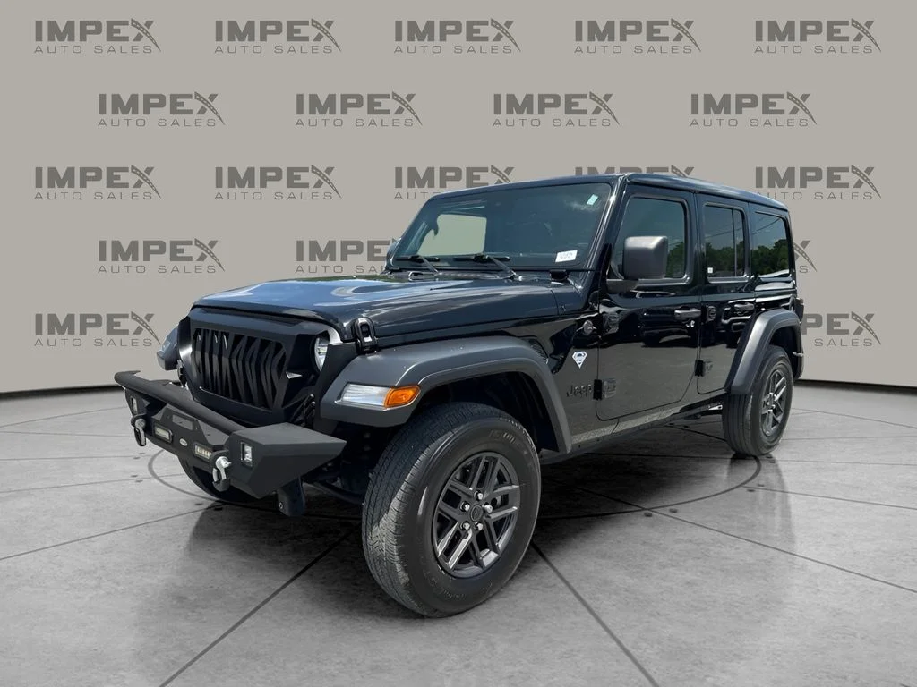 Used 2024 Black Jeep Sport S image 1