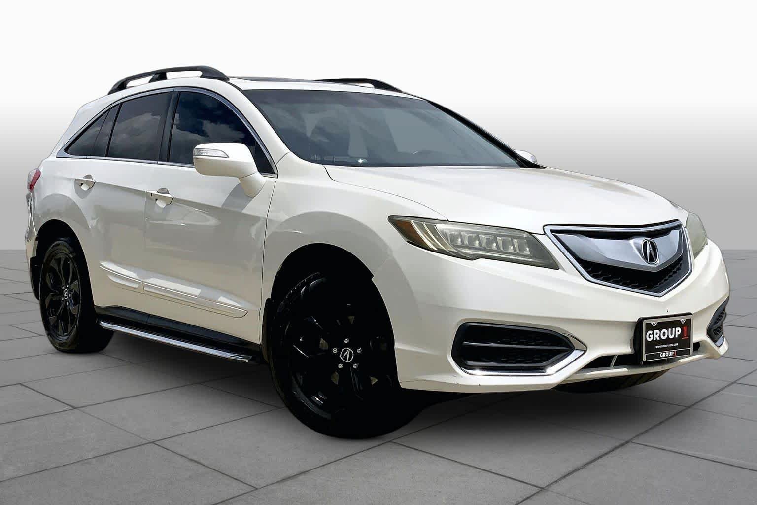 Used 2017 White Diamond Pearl Acura w/Technology Pkg image 3