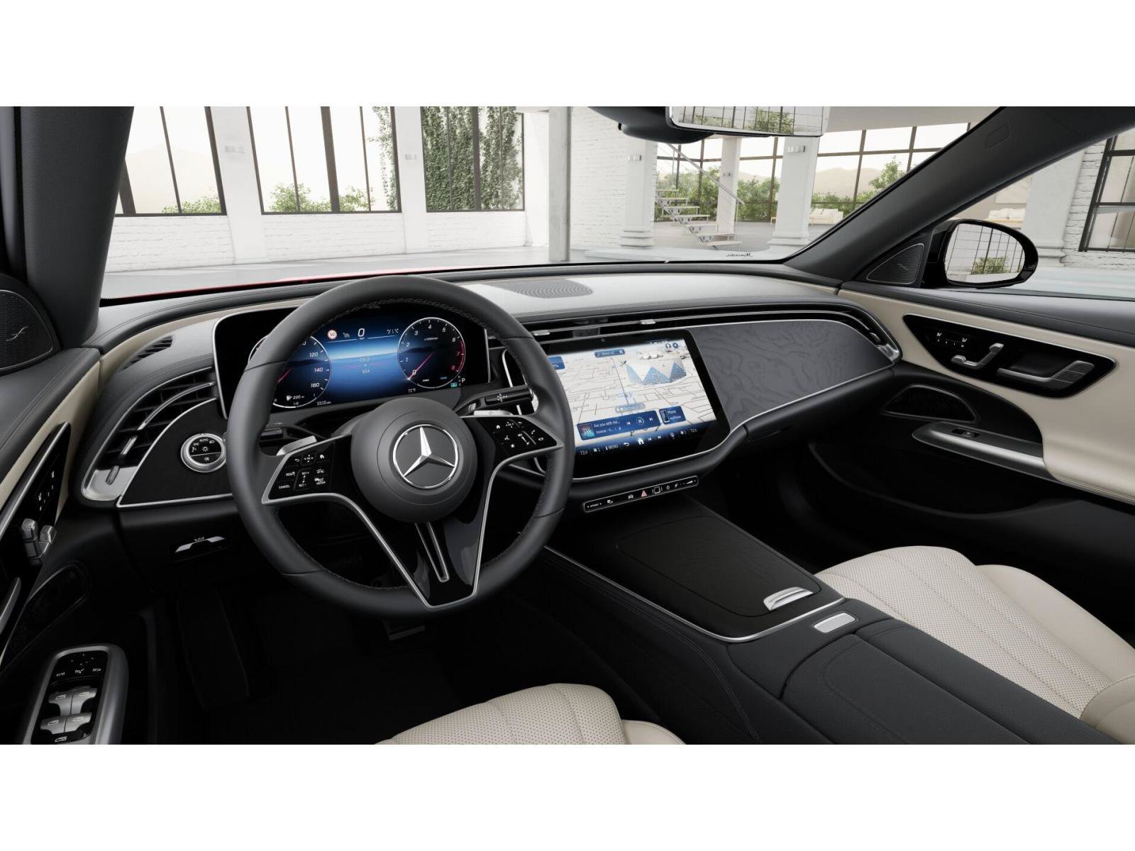 New 2027 MANUFAKTUR Patagonia Red Metallic Mercedes-Benz E 450 4MATIC® Sedan image 3