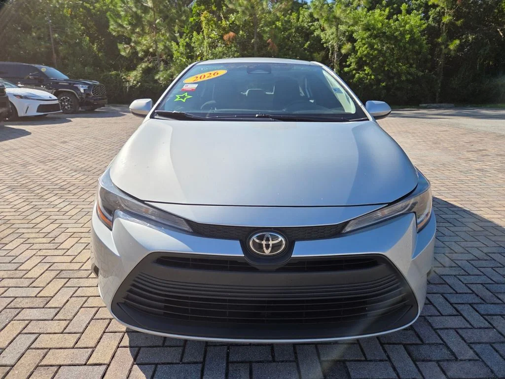 Certified Used 2026 Silver Toyota LE image 2