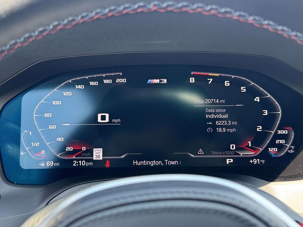 Used 2021 Gray Metallic BMW Competition image 3