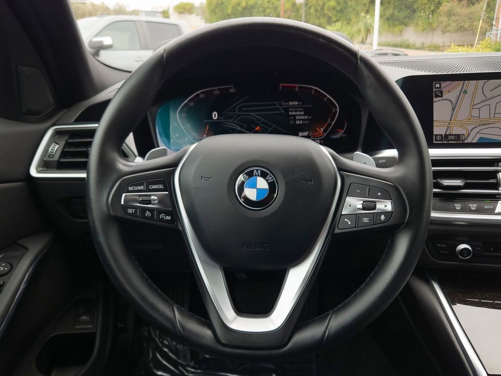 Used 2021 Jet Black BMW 330i image 19