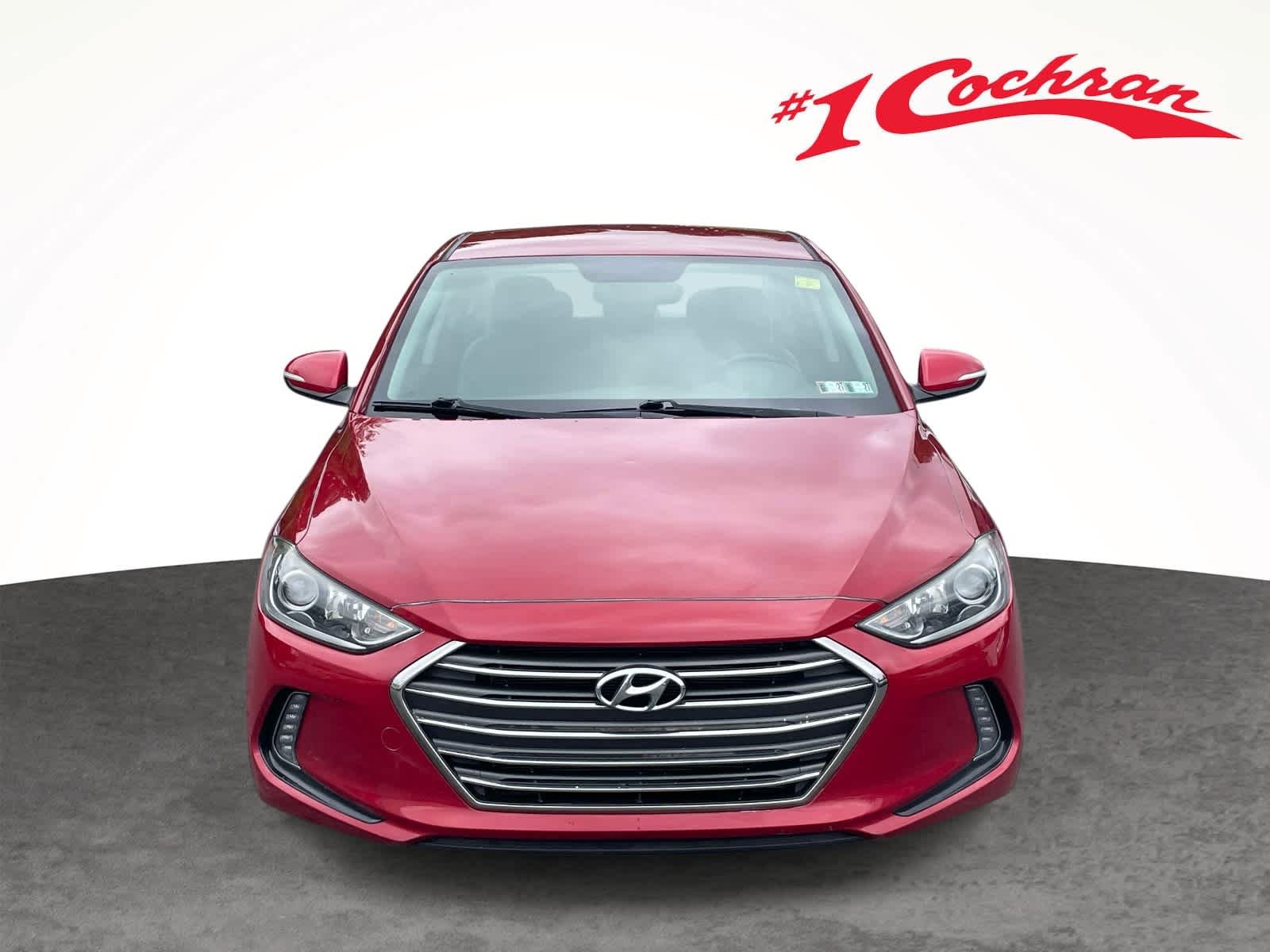 Used 2017 Scarlet Red Pearl Hyundai Limited image 12