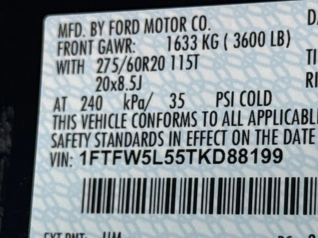 New 2026 Agate Black Metallic Ford Lariat® image 32