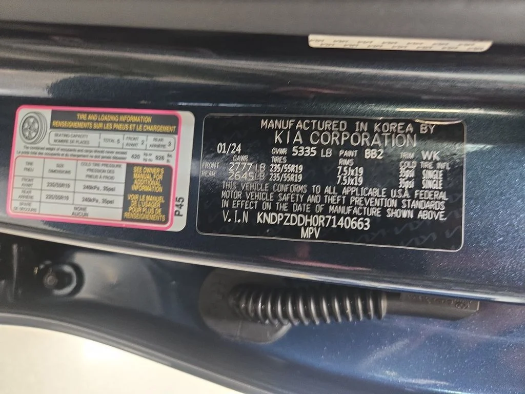 Used 2024 Blue Kia X-Line Prestige image 25