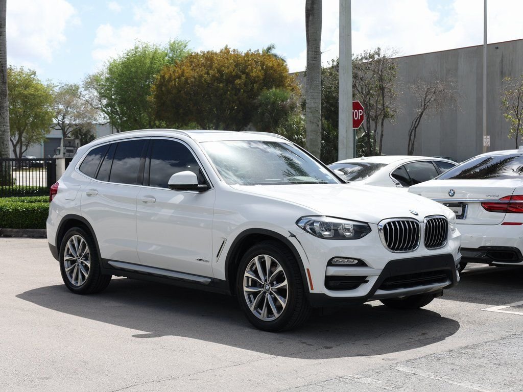 Used 2018 BMW X3 xDrive30i with VIN 5UXTR9C50JLD64306 for sale in Doral, FL