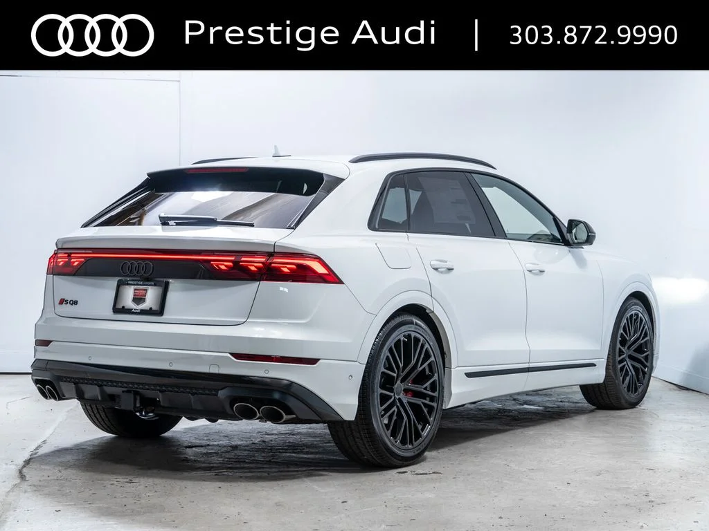 New 2026 Glacier White Metallic Audi 4.0T Prestige image 7