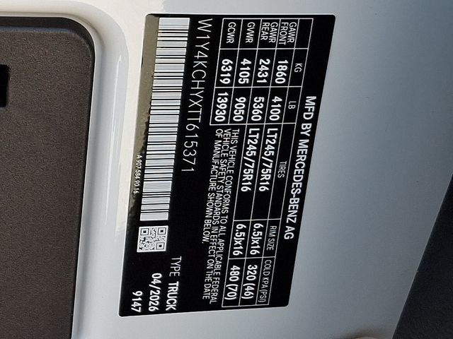 New 2026 Arctic+White Mercedes-Benz Cargo 170 WB image 20