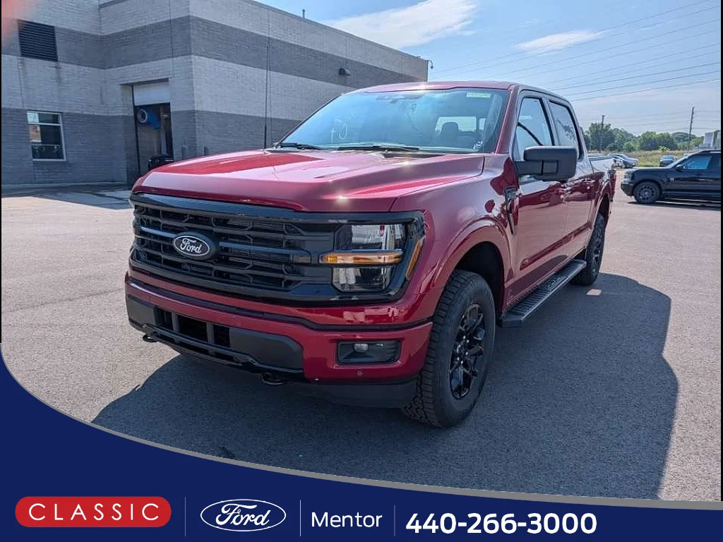 New 2026 Ruby Red Metallic Tinted Clearcoat Ford XLT image 1