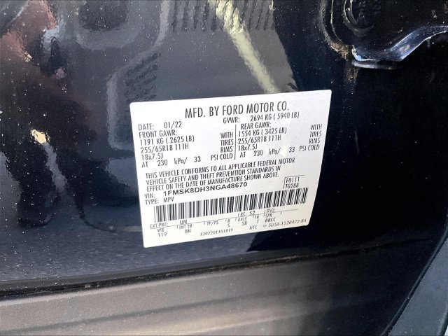 Used 2022 Black Metallic Ford XLT image 33