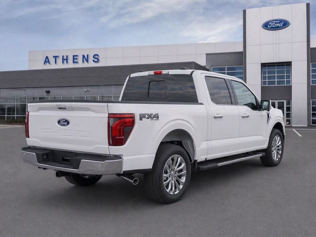 New 2026 Star White Metallic Tri-Coat Ford Lariat® image 3