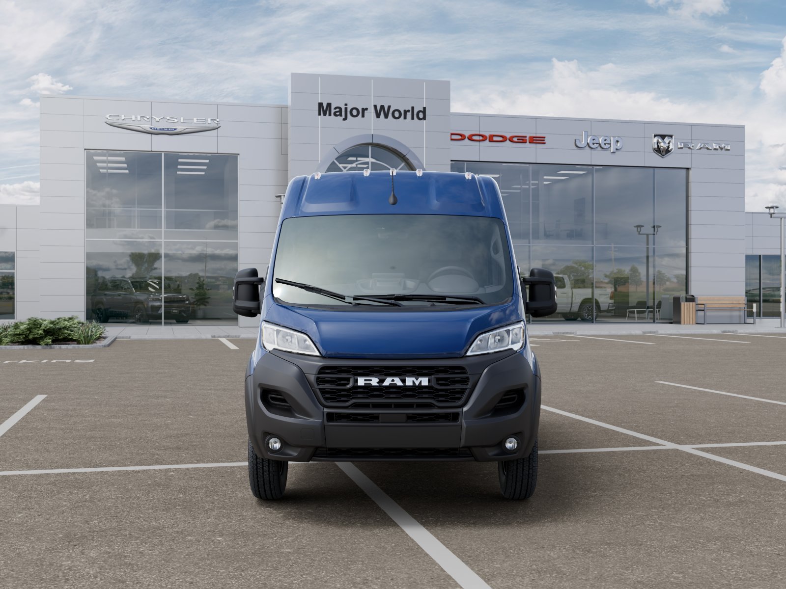 New 2025 Patriot Blue Pearlcoat RAM TRADESMAN image 6