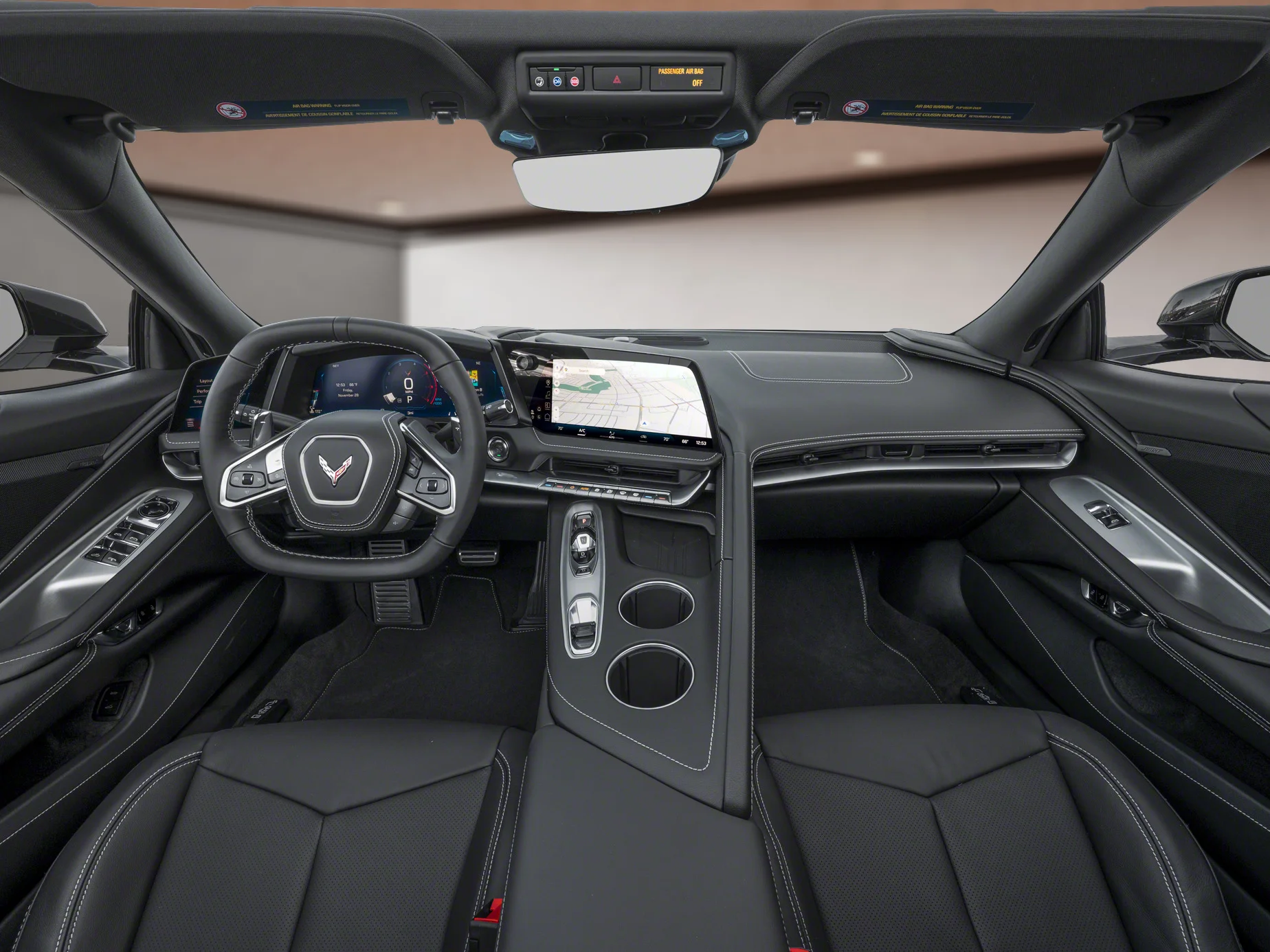 New 2027 Red Chevrolet Stingray Convertible 1LT image 4
