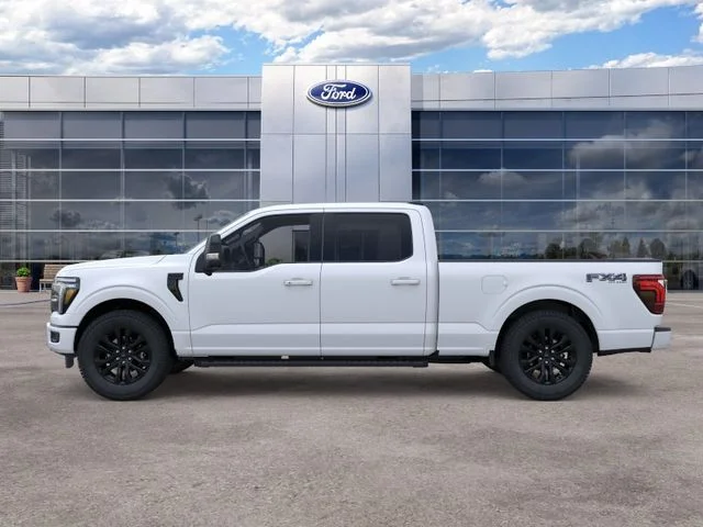 New 2026 White Metallic Ford Lariat image 3