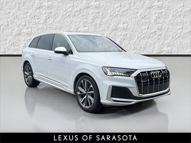 Used 2023 Glacier White Metallic Audi Premium Plus image 1