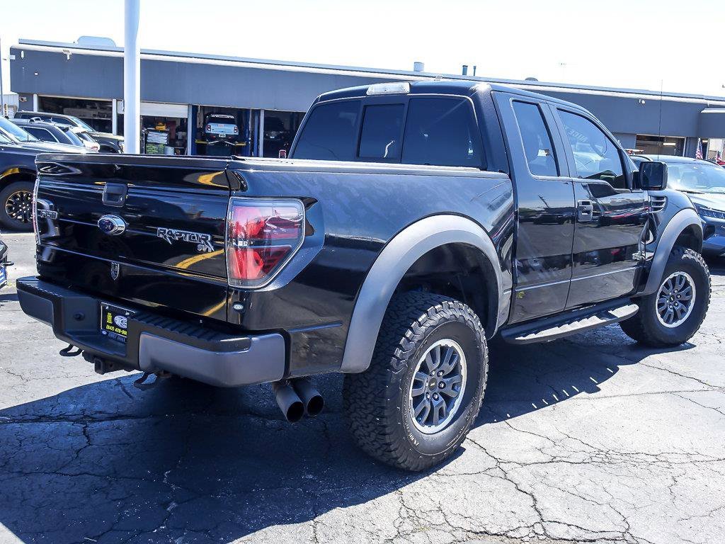 Used 2011 Tuxedo Black Metallic Ford SVT Raptor image 9