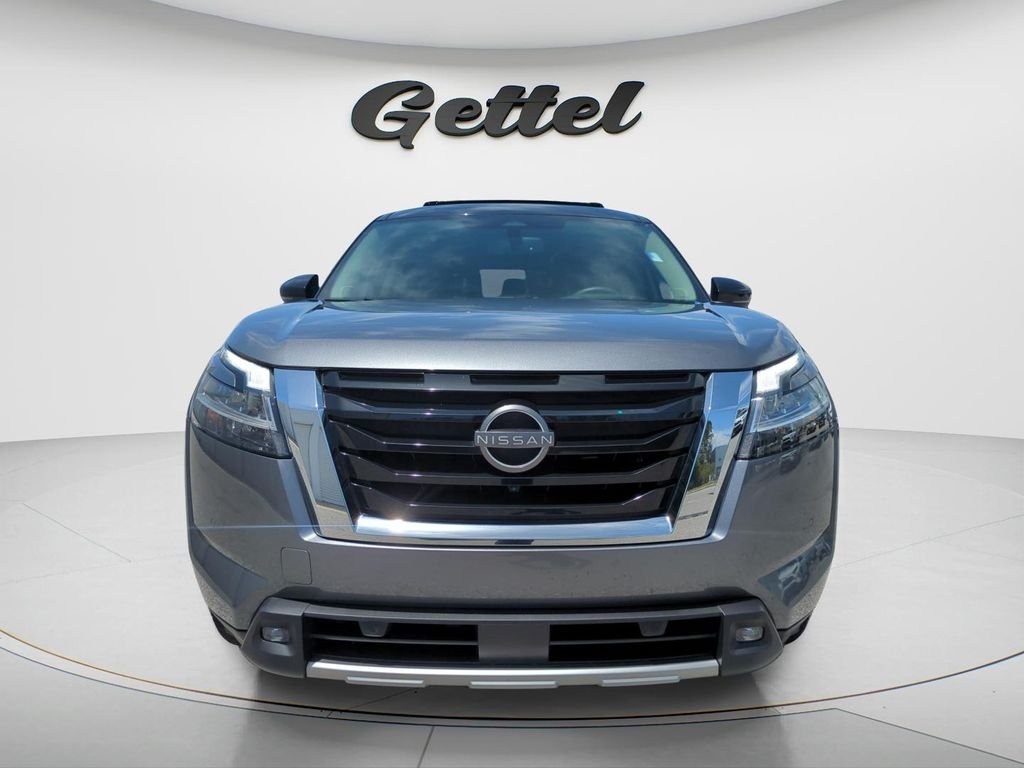 Certified Used 2022 Gray Nissan Platinum image 2