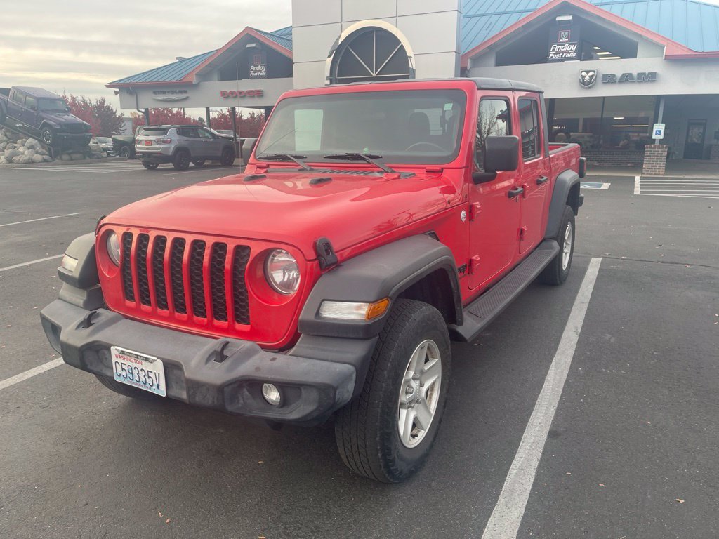 Used 2020 Red Jeep Sport image 1